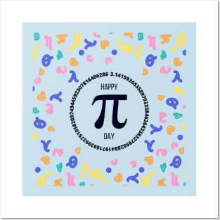 pi day Posters and Art